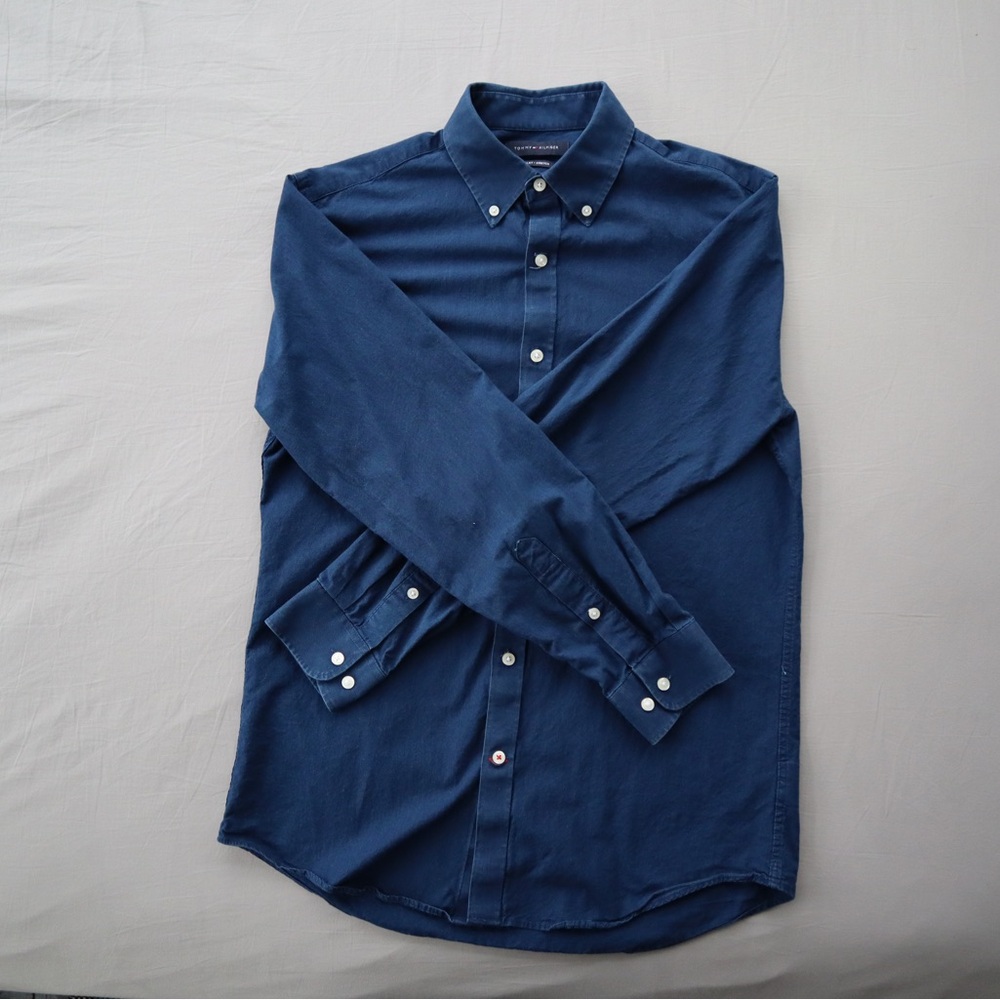 Tommy Hilfiger Slim Fit Stretch Button-Down Shirt